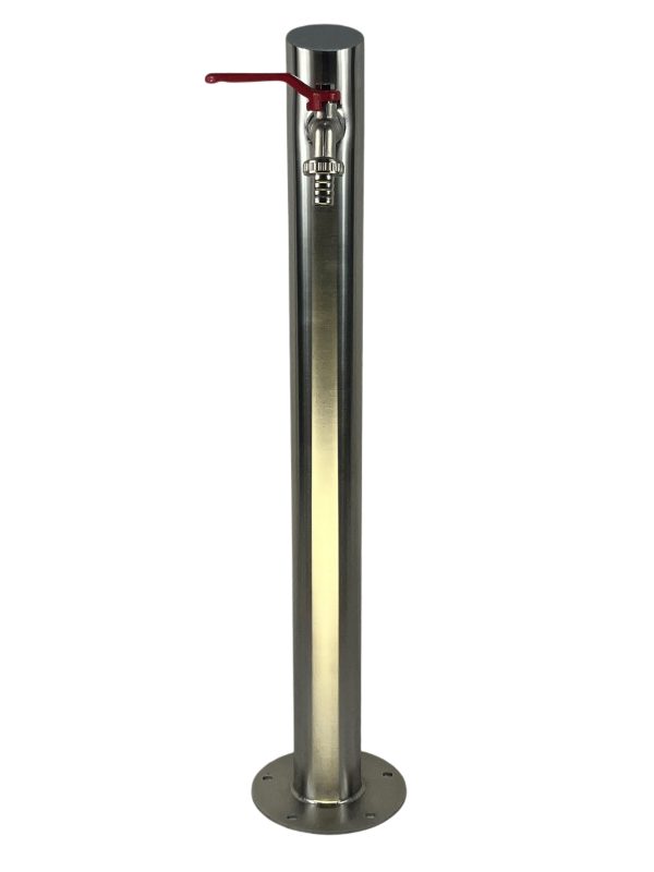 Kran ogrodowy wys. 90cm, śr. 60,3mm, wej. 1/2, wyj. 1/2, 002-01 - obrazek 3