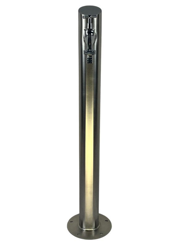 Kran ogrodowy wys. 90cm, śr. 60,3mm, wej. 1/2, wyj. 1/2, 003-01 - obrazek 2