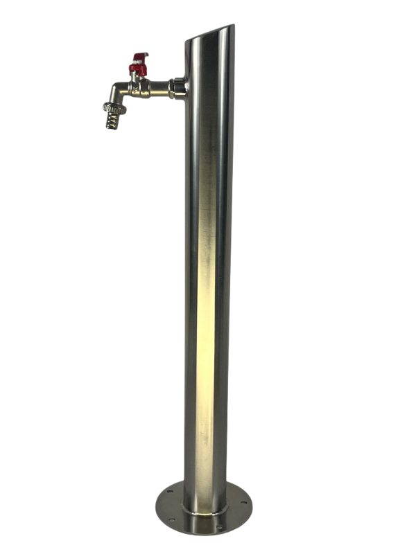 Kran ogrodowy wys. 90cm, śr. 60,3mm, wej. 1/2, wyj. 1/2, 002-01 - obrazek 2