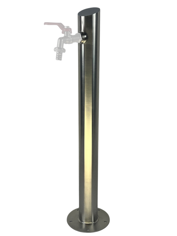 Kran ogrodowy wys. 90cm, śr. 60,3mm, wej. 1/2, wyj. 1/2, 001-01