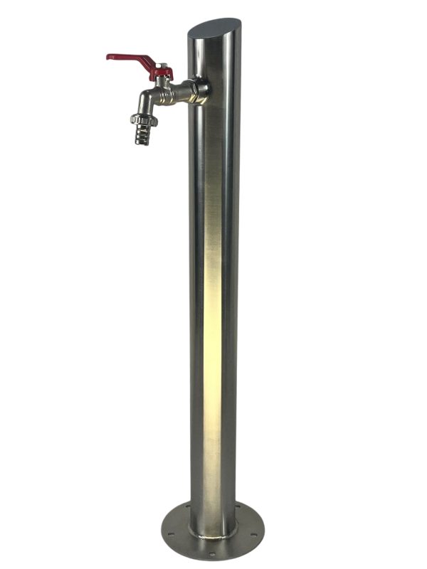 Kran ogrodowy wys. 90cm, śr. 60,3mm, wej. 1/2, wyj. 1/2, 002-01