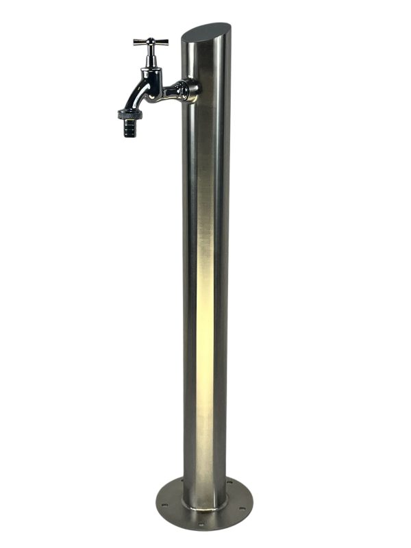 Kran ogrodowy wys. 90cm, śr. 60,3mm, wej. 1/2, wyj. 1/2, 003-01