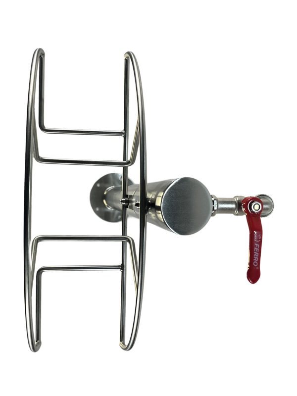 Kran ogrodowy wys. 90cm, śr. 60,3mm, wej. 1/2, wyj. 1/2+ wieszak, 005-01 - obrazek 6