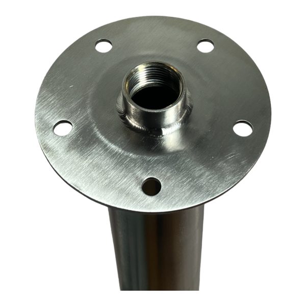 Kran ogrodowy wys. 90cm, śr. 60,3mm, wej. 2x 1/2, wyj. 1cal+ wieszak na wąż ogrodowy, 011-01 - obrazek 11