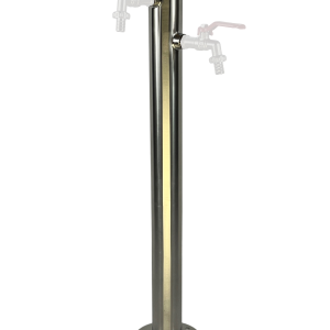 Kran ogrodowy wys. 90cm, śr. 60,3mm, wej. 1cal , wyj. 2x1/2, 007-01