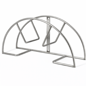 Wieszak ze stali nierdzewnej na wąż ogrodowy XL