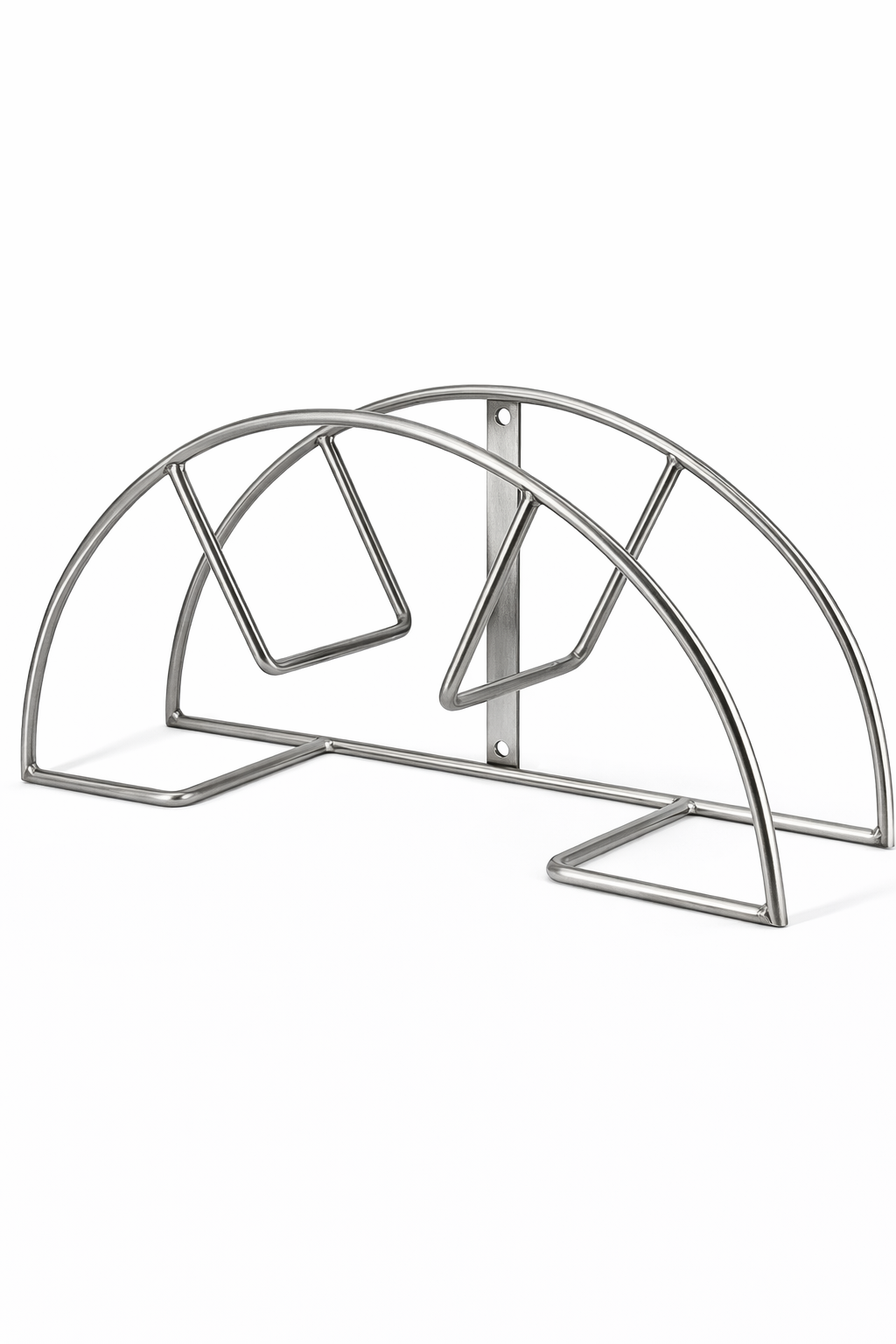 Kran ogrodowy ze stali nierdzewnej z dwoma zaworami grzybkowymi 1/2+ wieszak na wąż ogrodowy, 012-01 - obrazek 7