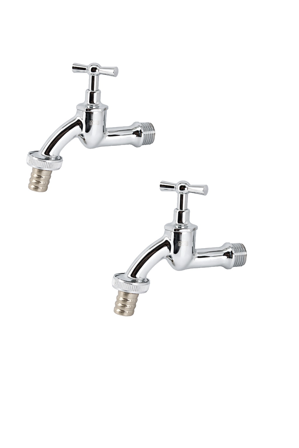 Kran ogrodowy ze stali nierdzewnej z dwoma zaworami grzybkowymi 1/2+ wieszak na wąż ogrodowy, 012-01 - obrazek 8