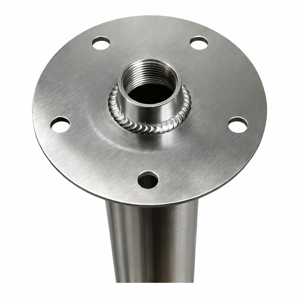 Kran ogrodowy ze stali nierdzewnej z dwoma zaworami grzybkowymi 1/2+ wieszak na wąż ogrodowy, 012-01 - obrazek 10