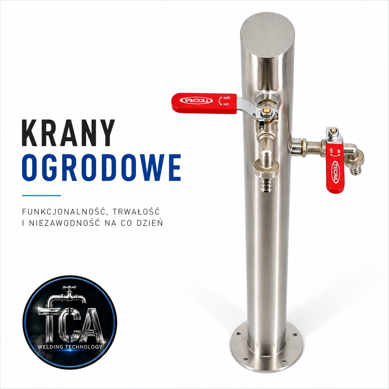 Krany ogrodowe TCA Welding Technology