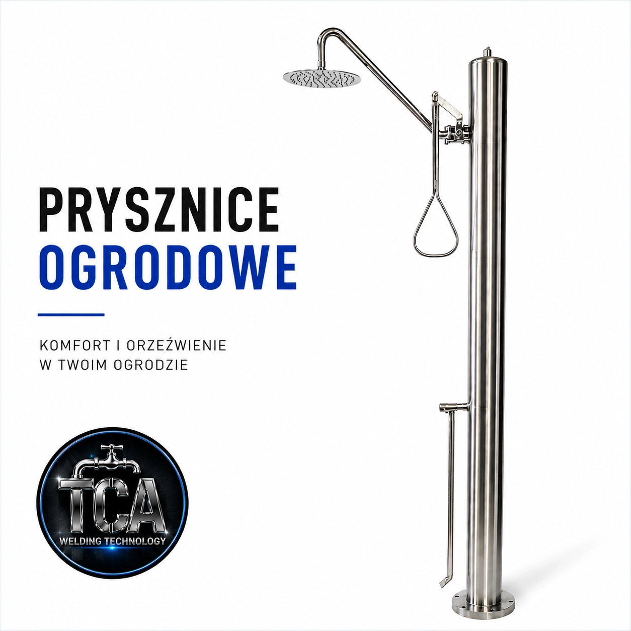 Prysznice ogrodowe TCA Welding Technology